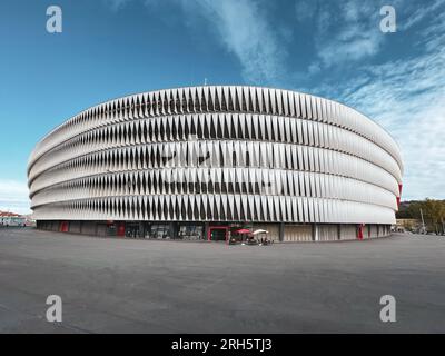 Stadio di calcio San Mames. Club sportivo di Bilbao. Bilbao, Paesi Baschi, Spagna. Foto Stock