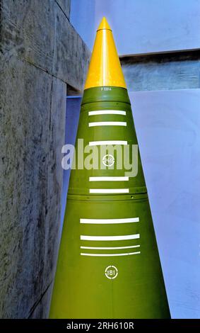 Patriot Defense missile nose cone Imperial War Museum Duxford Foto Stock