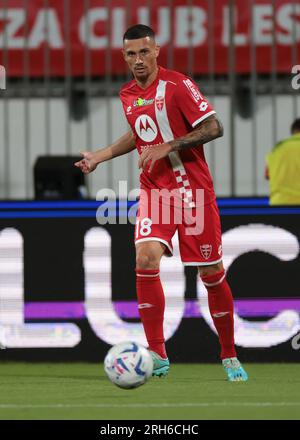 Monza, Italia, 8 agosto 2023. Davide Bettella dell'AC Monza durante la partita del Trofeo Silvio Berlusconi allo Stadio U-Power di Monza. Il credito fotografico dovrebbe leggere: Jonathan Moscrop / Sportimage Foto Stock