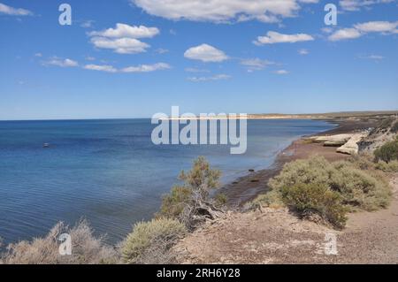 Punta Cuevas, Puerto Madryn, Chubut, Argentina Foto Stock