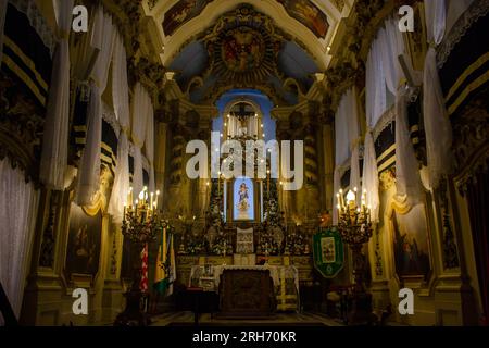 Chiesa di nostra Signora di Lapa dei Mercanti, Rio de Janeiro, Brasile Foto Stock