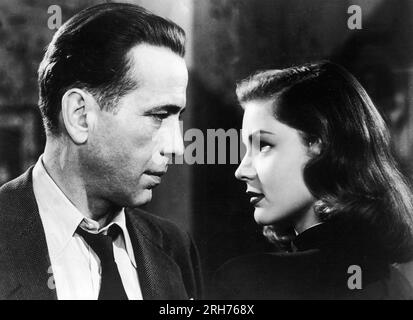 IL film BIG SLEEP della Warner Bros. Del 1946 con Humphrey Bogart e Lauren Bacall Foto Stock