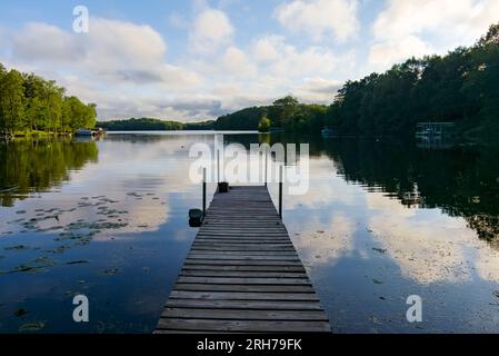 Preso nella contea di Washburn, Wisconsin. Foto Stock