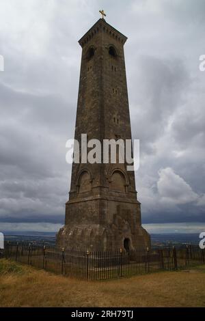 William Tyndale Monumant a North Nibley in Inghilterra, Gloucestershire Foto Stock