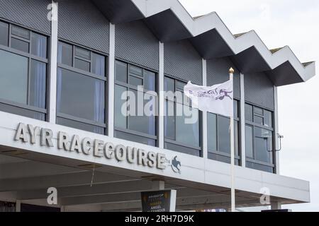 Ayr Racecourse, Ayr, Scozia Foto Stock