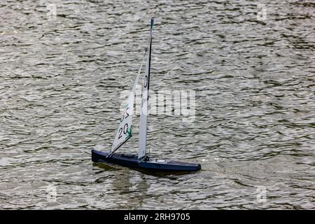 Gare di yacht IOM Foto Stock