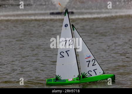 Gare di yacht IOM Foto Stock