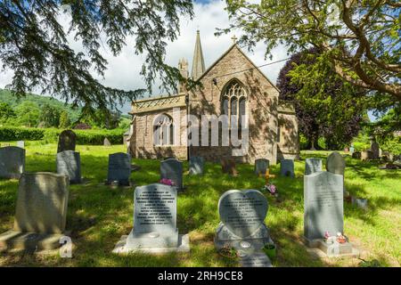 La chiesa di St Bartholomew nel villaggio di Ubley nella Chew Valley, Bath e North East Somerset, Inghilterra. Foto Stock