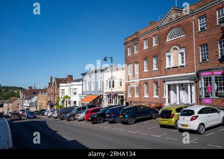 Halstead High Street Foto Stock