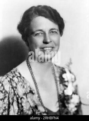 Washington, D.C.: 20 luglio 1933 Un ritratto di Eleanor Roosevelt. Foto Stock