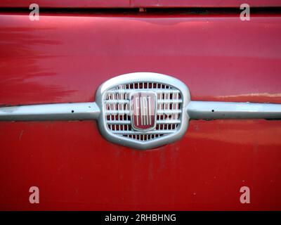 Fiat 500 car (1960), Puch 500, Ungheria, Magyarország, Europa Foto Stock