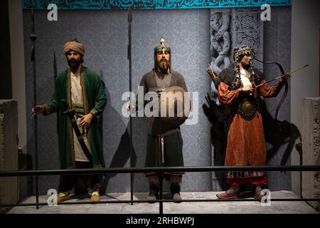 Adana - Türkiye, 12 agosto 2023, museo archeologico di Adana Foto Stock