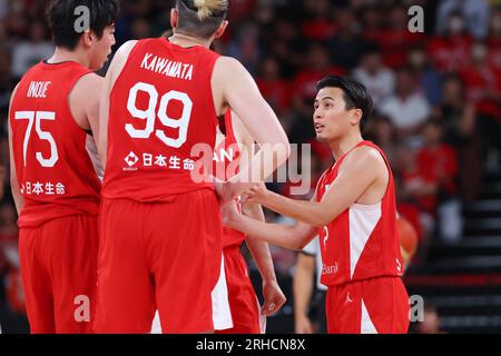 Tokyo, Giappone. 15 agosto 2023. Yuki Togashi (JPN) Basket : SoftBank Cup 2023 tra Giappone e Angola all'Ariake Arena di Tokyo, Giappone . Crediti: YUTAKA/AFLO SPORT/Alamy Live News Foto Stock