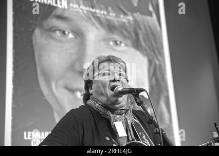 Lennart Grahn cantante del gruppo pop Shanes negli anni '60 Svedese teen idol. foto del 2011 Foto Stock