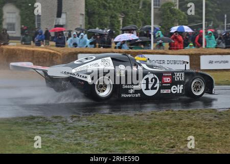 Desire Wilson, Henrik Lindberg, Lola De-Cadenet T380 DFV, le Mans 24 Hours Centenary, le Mans 100 Years, un tributo a uno dei mondi più io Foto Stock