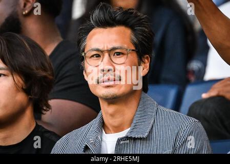 Parigi, Francia. 12 agosto 2023. Frederic CHAU durante la partita di calcio del campionato francese di Ligue 1 tra Paris Saint-Germain e FC Lorient il 12 agosto 2023 allo stadio Parc des Princes di Parigi, Francia - foto Matthieu Mirville/DPPI Credit: DPPI Media/Alamy Live News Foto Stock