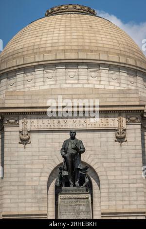 Museo e biblioteca presidenziale McKinley National Memorial a Canton, Ohio Foto Stock