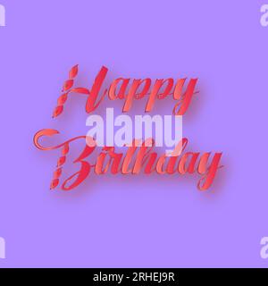 Scheda di compleanno Illustrazione Vettoriale