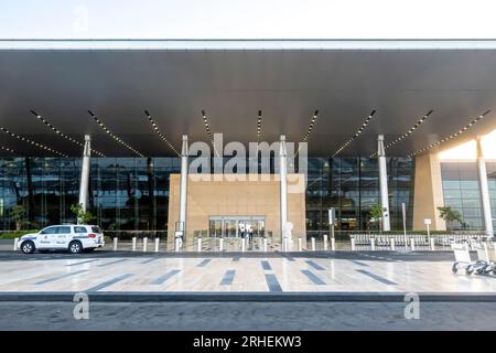 Esterno dell'aeroporto del Bahrain Foto Stock
