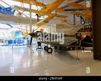 Pensacola, Florida - 7 agosto 2023: National Naval Aviation Museum Foto Stock