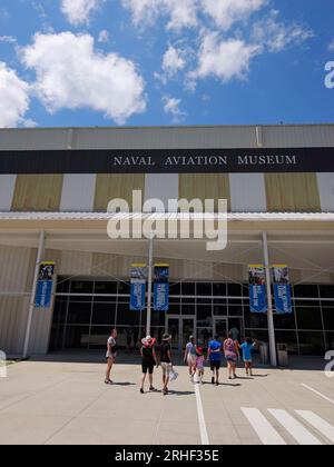 Pensacola, Florida - 7 agosto 2023: National Naval Aviation Museum Foto Stock