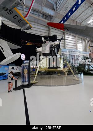 Pensacola, Florida - 7 agosto 2023: National Naval Aviation Museum Foto Stock