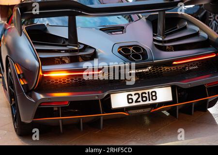 McLaren Senna a Monte Carlo, Monaco Foto Stock