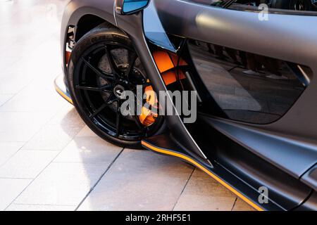 McLaren Senna a Monte Carlo, Monaco Foto Stock