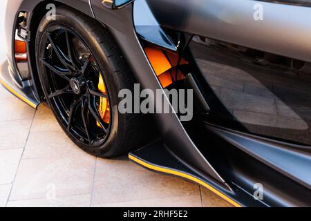 McLaren Senna a Monte Carlo, Monaco Foto Stock