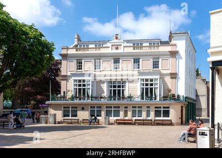 Mercato del mais, Royal Square, St Helier, Jersey, Isole del Canale Foto Stock