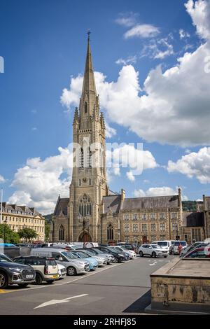 Chiesa di San Giovanni Evangelista a Bath, Regno Unito, il 16 agosto 2023 Foto Stock