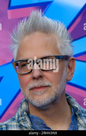 Los Angeles, USA. 15 agosto 2023. LOS ANGELES - 15 agosto: James Gunn al Blue Beetle Los Angeles Premiere al TCL Chinese Theater IMAX il 15 agosto 2023 a Los Angeles, CA (foto di Katrina Jordan/Sipa USA) credito: SIPA USA/Alamy Live News Foto Stock