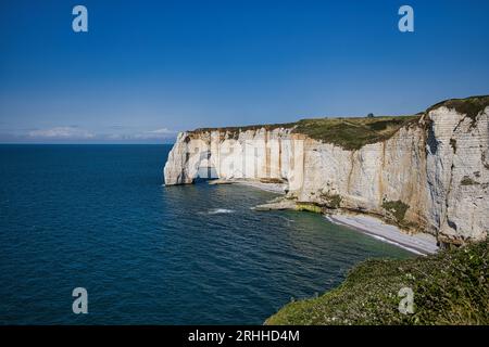 Etretat - Pointe de la Courtine Foto Stock