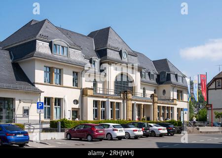 Deutschland, NRW, Märkischer Kreis, Werdohl, Bahnhof Foto Stock