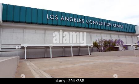 Los Angeles, California: CENTRO CONVEGNI DI LOS ANGELES situato nel centro di Los Angeles Foto Stock