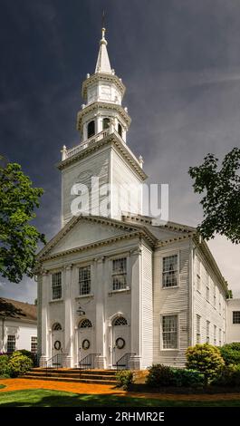 Avon Chiesa congregazionale   Avon, Connecticut, Stati Uniti d'America Foto Stock