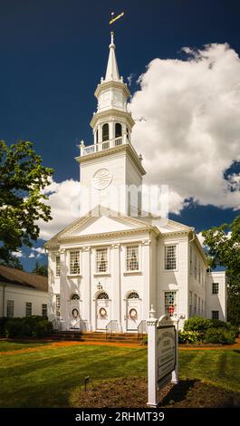 Avon Chiesa congregazionale   Avon, Connecticut, Stati Uniti d'America Foto Stock