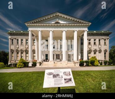 Staatsburgh State Historic Site   Staatsburgh, New York, Stati Uniti Foto Stock