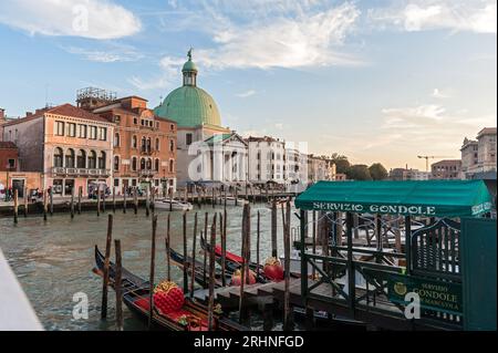 Chiesa di San Simeon piccolo, Venezia Foto Stock