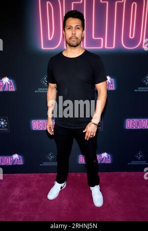 Los Angeles, CA. 17 agosto 2023. Matt Medrano alla Los Angeles Premiere di 'Deltopia' al PThe Landmark Westwood di Los Angeles, California, il 17 agosto 2023. Crediti: Faye Sadou/Media Punch/Alamy Live News Foto Stock