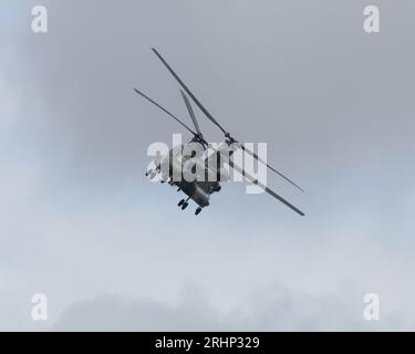 RAF Chinook display team della RAF Odiham al Royal International Air Tattoo 2023 Foto Stock