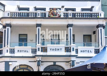 The Royal Yacht Hotel, Weighbridge Place, St Helier, Jersey, Isole del Canale Foto Stock