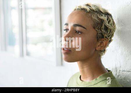 Ritratto di una donna Foto Stock