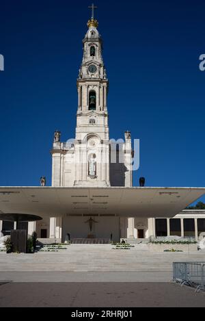 FATIMA LISBONA 2023/08/18, il Santuario della Madonna del Rosario di Fatima è uno dei più importanti santuari mariani. Nel 1917 il tre piccolo Foto Stock