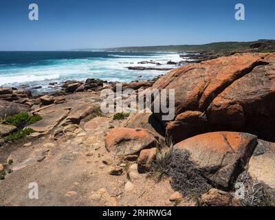 Da Capo a Capo, a nord di Gracetown, Leeuwin-Naturaliste National Park, Australia Occidentale Foto Stock