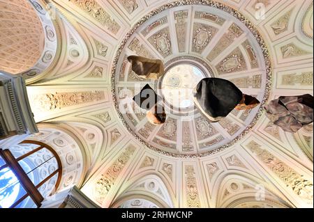 Vienna, Austria. 16 agosto 2023. Museo di storia naturale a Burgring 7, 1010 Vienna. Cupola del museo Foto Stock