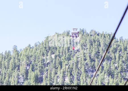 Estes Park Colorado Sky tram foto . Foto di alta qualità Foto Stock