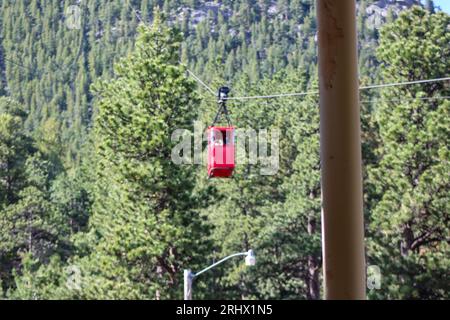 Estes Park Colorado Sky tram foto . Foto di alta qualità Foto Stock