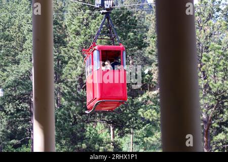 Estes Park Colorado Sky tram foto . Foto di alta qualità Foto Stock