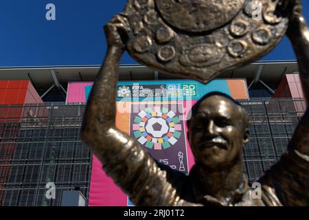 Brisbane, Australia. 19 agosto 2023. Una visione generale dello stadio prima della Coppa del mondo femminile FIFA Australia e nuova Zelanda 2023 terzo posto match tra Svezia e Australia al Brisbane Stadium il 19 agosto 2023 a Brisbane, Australia Credit: IOIO IMAGES/Alamy Live News Foto Stock